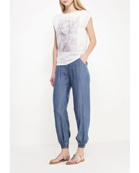 Синие джинсы скинни от Baon