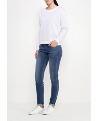 Синие джинсы скинни от Bestia