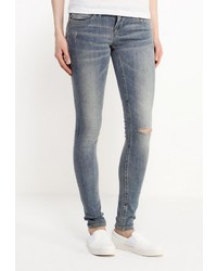 Синие джинсы скинни от BlendShe