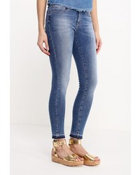 Синие джинсы скинни от BOSS ORANGE