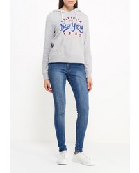 Синие джинсы скинни от Brave Soul