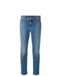 Синие джинсы скинни от Cambio