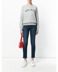 Синие джинсы скинни от J Brand