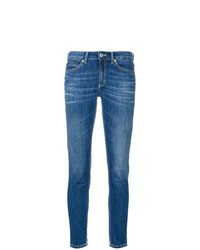 Синие джинсы скинни от Dondup
