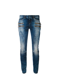 Синие джинсы скинни от Faith Connexion