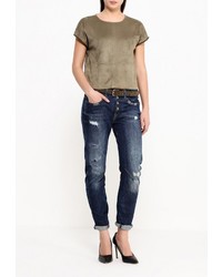 Синие джинсы скинни от G Star