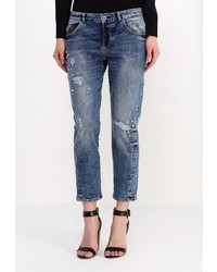 Синие джинсы скинни от Guess Jeans