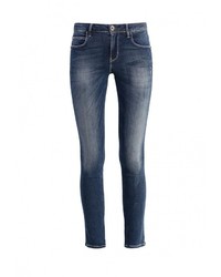 Синие джинсы скинни от Guess Jeans