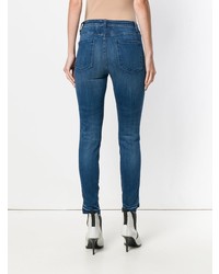 Синие джинсы скинни от Closed