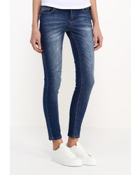 Синие джинсы скинни от Incity