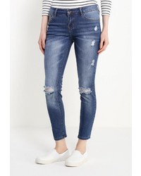 Синие джинсы скинни от Incity