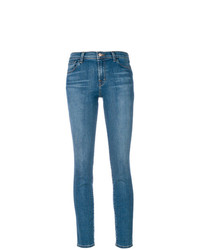 Синие джинсы скинни от J Brand