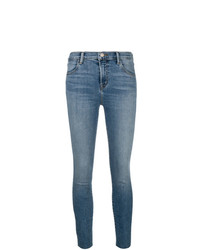 Синие джинсы скинни от J Brand