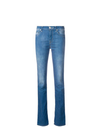 Синие джинсы скинни от Jacob Cohen