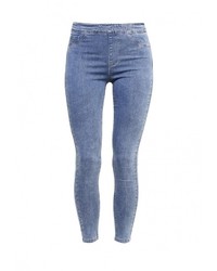 Синие джинсы скинни от Kiss Pink
