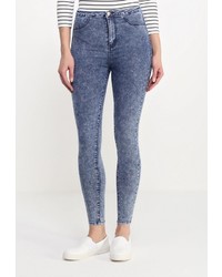 Синие джинсы скинни от Kiss Pink