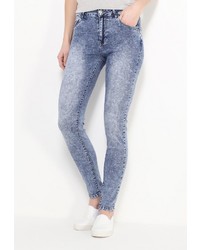 Синие джинсы скинни от Kiss Pink