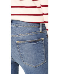 Синие джинсы скинни от Frame