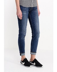 Синие джинсы скинни от Lee