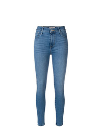 Синие джинсы скинни от Levi's
