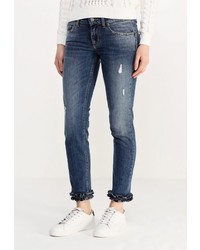 Синие джинсы скинни от Liu Jo Jeans