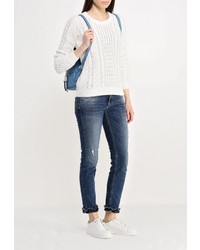 Синие джинсы скинни от Liu Jo Jeans