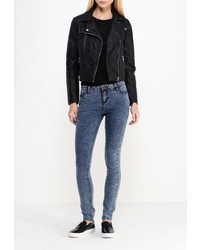 Синие джинсы скинни от Lucid