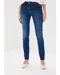 Синие джинсы скинни от Madeleine