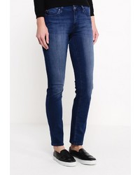 Синие джинсы скинни от Mavi