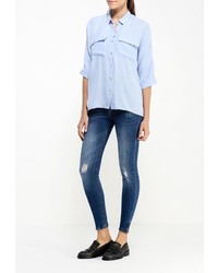 Синие джинсы скинни от Medicine