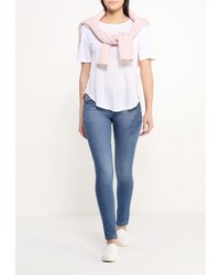 Синие джинсы скинни от Mim