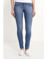 Синие джинсы скинни от Mim