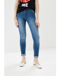 Синие джинсы скинни от Modis