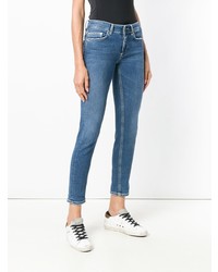 Синие джинсы скинни от Dondup