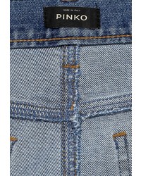 Синие джинсы скинни от Pinko