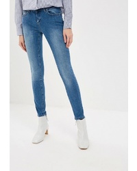 Синие джинсы скинни от Rinascimento