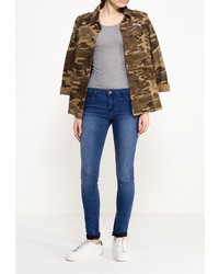 Синие джинсы скинни от Sela