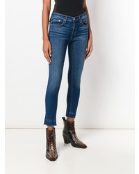 Синие джинсы скинни от Rag & Bone