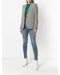 Синие джинсы скинни от Hudson