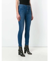 Синие джинсы скинни от Closed