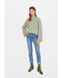 Синие джинсы скинни от Stradivarius