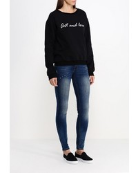 Синие джинсы скинни от Sweewe