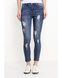 Синие джинсы скинни от Sweewe