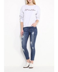 Синие джинсы скинни от Sweewe