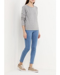 Синие джинсы скинни от Time For Future