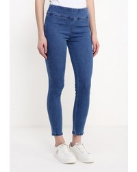 Синие джинсы скинни от Time For Future