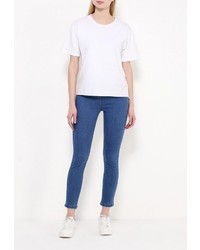 Синие джинсы скинни от Time For Future