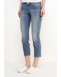 Синие джинсы скинни от Tom Tailor