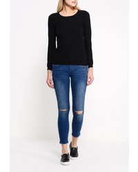 Синие джинсы скинни от Tom Tailor Denim