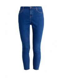 Синие джинсы скинни от Topshop